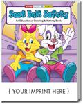 SC0224 Buckle Up for Safety Coloring and Activity Book With Custom Imprint